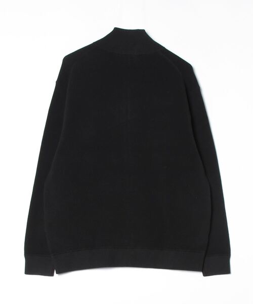 「LACOSTE」 ニットカーディガン M ダークグレー メンズの画像