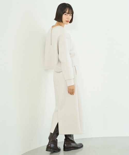 「UNFILO」 タイトスカート - グレー レディース_画像9