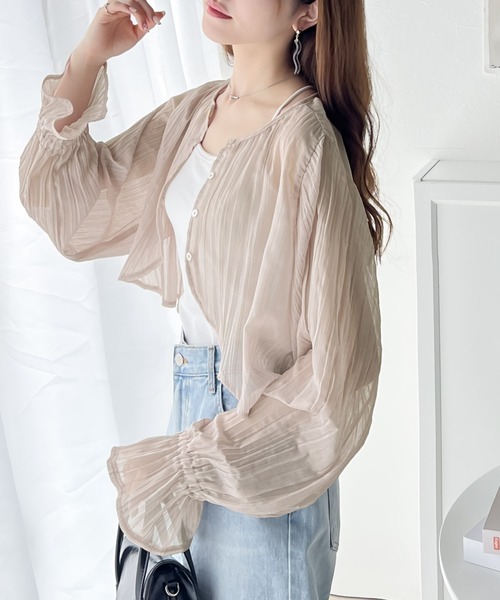 「classicalelf」 長袖ブラウス LARGE ブルー レディース_画像10