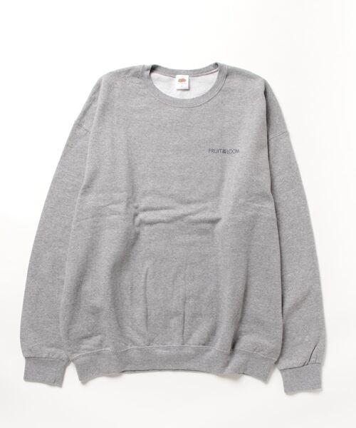 「FRUIT OF THE LOOM」 スウェットカットソー X-LARGE ブラック メンズ_画像6