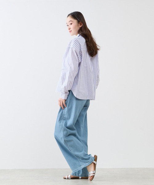 ジーンズ デニム デニムパンツ 「別注」「something/サムシング」イージーベイカーパンツ レディース_7