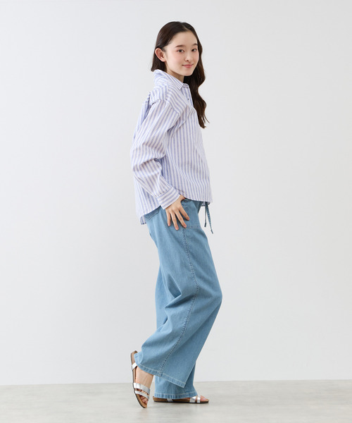 ジーンズ デニム デニムパンツ 「別注」「something/サムシング」イージーベイカーパンツ レディース_11