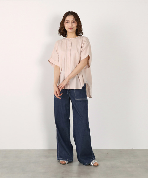 ジーンズ デニム デニムパンツ 「別注」「something/サムシング」イージーベイカーパンツ レディース_13