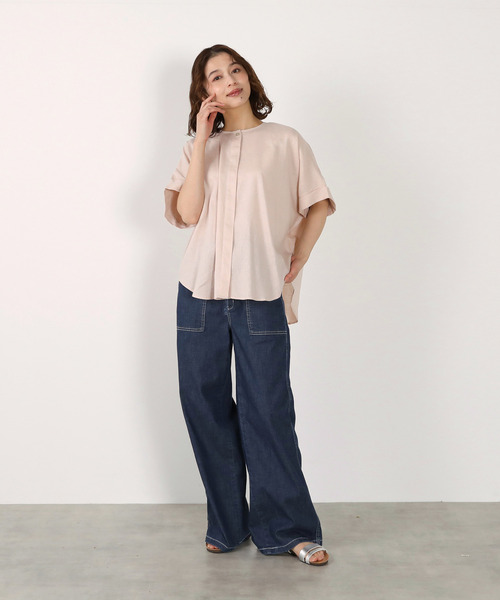 ジーンズ デニム デニムパンツ 「別注」「something/サムシング」イージーベイカーパンツ レディース_14