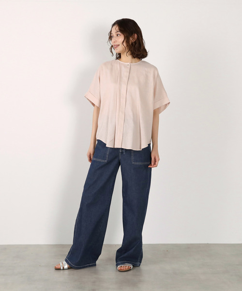 ジーンズ デニム デニムパンツ 「別注」「something/サムシング」イージーベイカーパンツ レディース_15