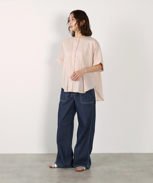 ジーンズ デニム デニムパンツ 「別注」「something/サムシング」イージーベイカーパンツ レディース_17