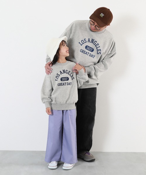 「devirock」 スウェットカットソー L パープル レディース_画像3