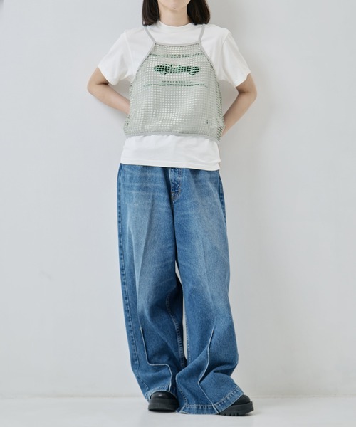 ジーンズ デニム デニムパンツ 「RhodolirioN/ロドリリオン」90s Loose Straight Pant - Denim レディースの画像
