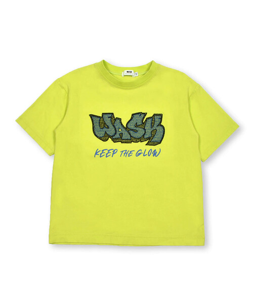 「WASK」 「KIDS」半袖Tシャツ 130cm グリーン キッズ_画像5