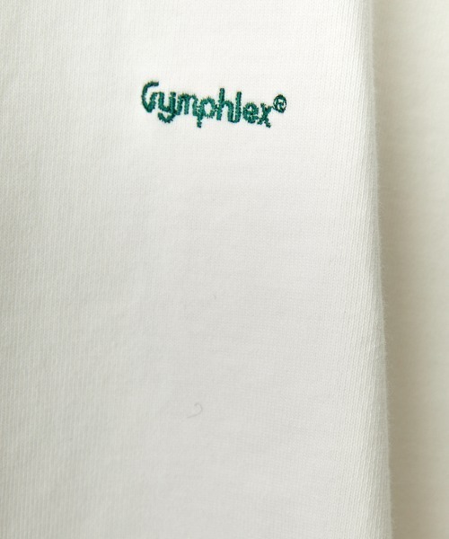 「GYMPHLEX」 スウェットカットソー S オフホワイト レディース_画像9