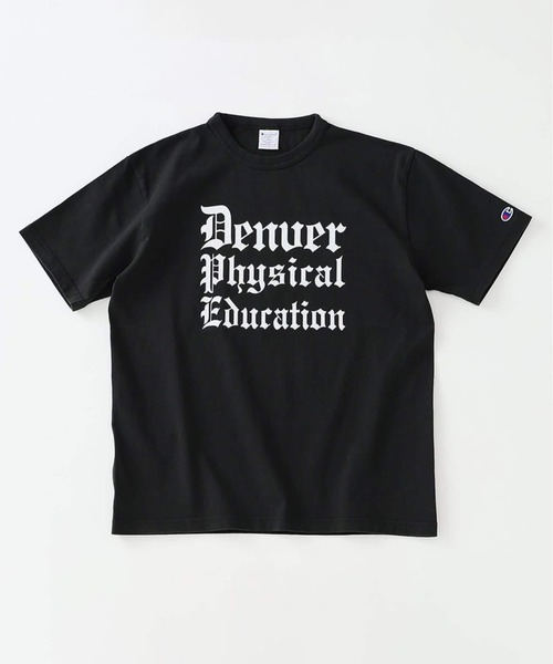 BLK 大阪桐蔭2018-2019 チャンピオン Tシャツ Champion（チャンピオン） tシャツ 別注 T1011 カレッジプリント T