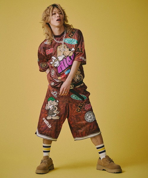 GALFY（ガルフィー） tシャツ 「GALFY/ガルフィー」ワッペンだらけで