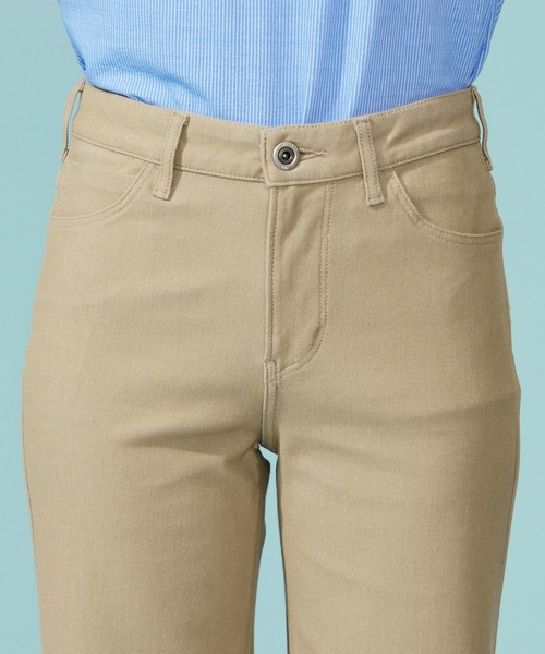 パンツ EDWIN LADIES ジャージーズ COOL ワイドデニムパンツ「涼」 レディースの画像