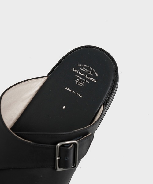 サンダル 「foot the coacher / フットザコーチャー」DOUBLE BELT SANDALS(VIBRAM TILE MORFLEX)の画像