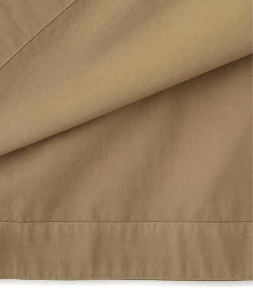 MHL.（エムエイチエル） ワンピース 半袖 GARMENT DYED COTTON POPLIN