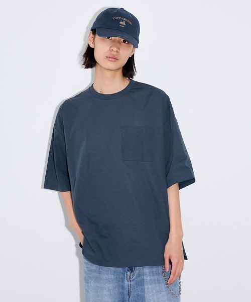 LAKOLE（ラコレ） tシャツ 「接触冷感」RXスリットTEE / 896158 メンズ