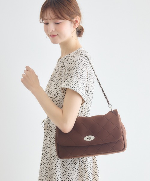 「story.」 2WAYバッグ MEDIUM ダークブラウン レディース_画像9