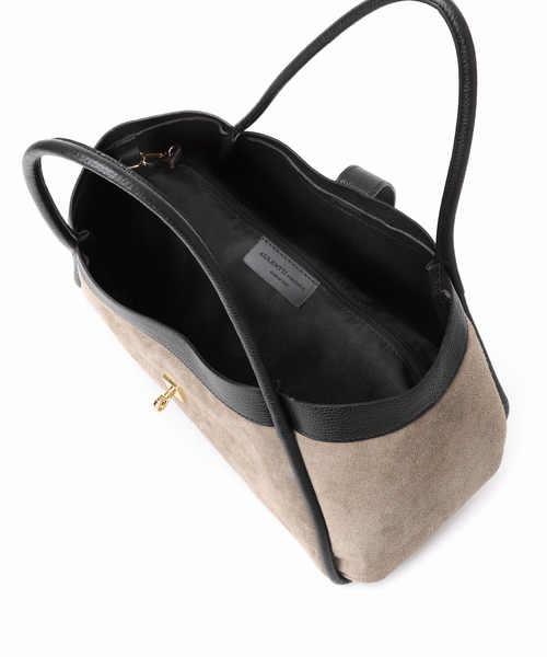 AULENTTI（オウレンティ） トートバッグ 金具付きスウェードトートBAG