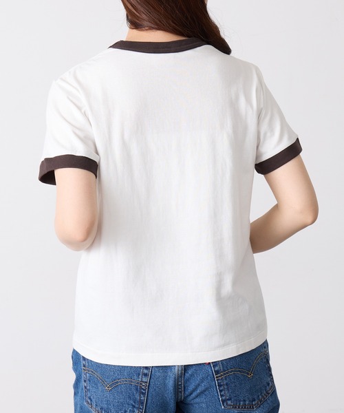 「Healthknit」 半袖Tシャツ FREE ホワイト レディース_画像5