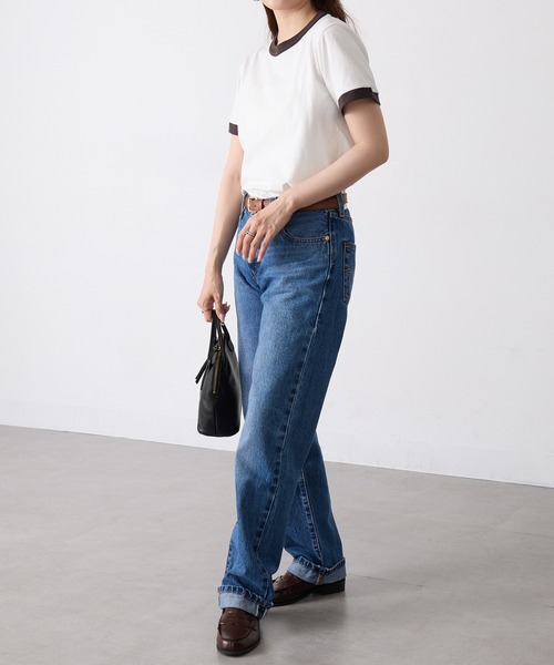 「Healthknit」 半袖Tシャツ FREE ホワイト レディース_画像6