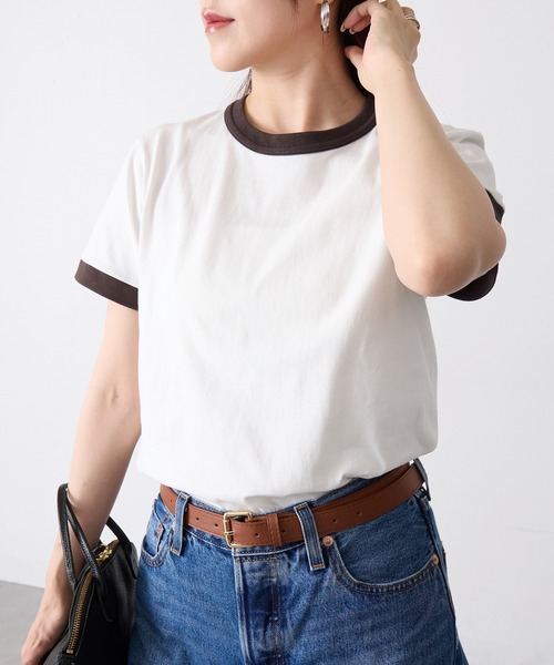 「Healthknit」 半袖Tシャツ FREE ホワイト レディース_画像8