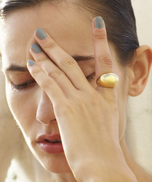 ARTIDA OUD 指輪 リング bone” ビーン ドーム リング レディース