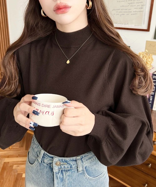 momentel モーメンテル ニット トップス moment+ ニット セーター 「累計販売枚数2万枚突破！」12G ボトル