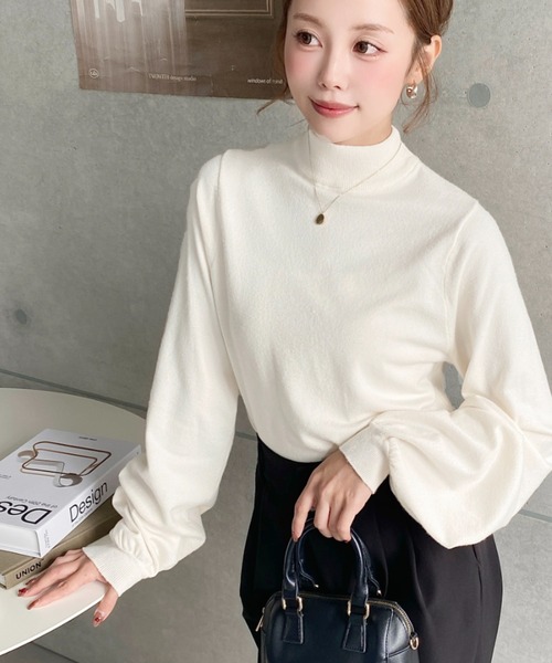 moment+ ニット セーター 「累計販売枚数2万枚突破！」12G ボトル