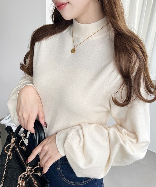 moment+ ニット セーター 「累計販売枚数2万枚突破！」12G ボトル