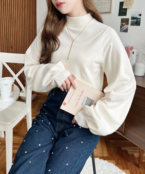 moment+ ニット セーター 「累計販売枚数2万枚突破！」12G ボトル