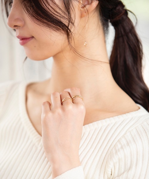 BLOOM（ブルーム） 指輪 リング K10 イエローゴールド ダイヤモンド