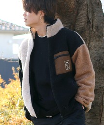 Kappa ブルゾン アウター Kappa（カッパ）スタンドカラー シープボア  