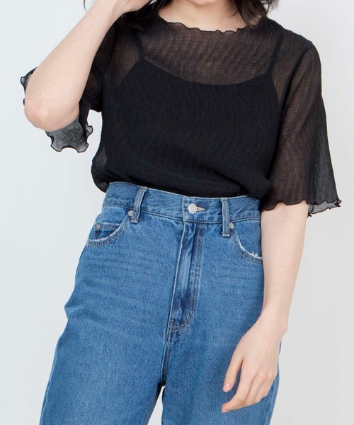シャツ ブラウス Wego Zozotown 一部店限定 楊柳シフォンブラウスキャミセット Zozotown Paypayモール店 通販 Paypayモール