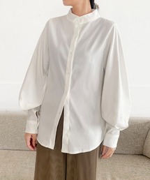 ブラウス シャツ 「ZOZO限定」スタンドカラー オーバーシャツ レディース She's Closet ブラウス シャツ スタンドカラー オーバーサイズ
