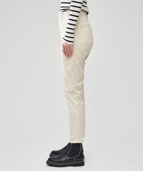セール】 ストレッチコーデュロイ スリムスラックス DUCA