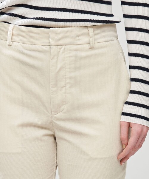 セール】 ストレッチコーデュロイ スリムスラックス DUCA