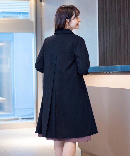 美品 LIMONTA×Thinsulate 2way ステンカラーコート 黒 L 美品 LIMONTA×Thinsulate 2way ステンカラーコート 黒 L