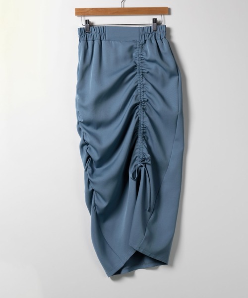 me+em select（ミームセレクト） スカート 「 7color 」シャーリング