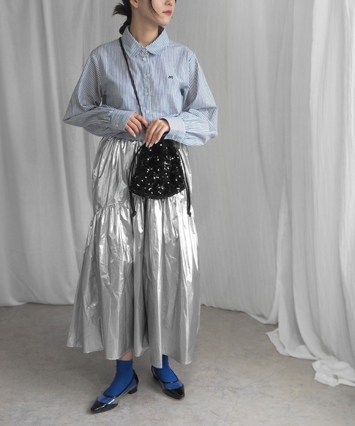 alala（アララ） パンプス メタリッククリアパンプス「 ポインテッド