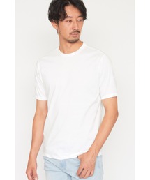 ▲超カッコイイ▲ 国内即発・関税込 メンズ Tシャツ NECK JACQUARD LOGO TEE/ネックジャガードロゴTシャツ｜MEN