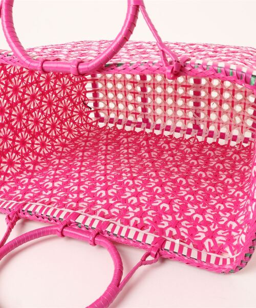 いラインアップ Lila＆Fleur かごバッグ カゴバッグ Flower Basket M : ZOZOTOWN バッグ