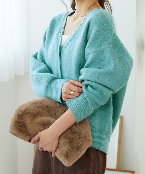 セーター　SWEATER MARKET  ニット　カーディガン A1 : A SWEATER IS ORDINARY. Cardigan - BLACK - Yonetomi STORE