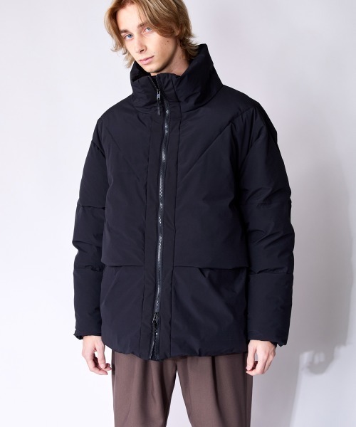 ダウンジャケット ダウン rehacer :  Beatle Puff Down Jacket / ビートル パフ ダウン ジャケット メンズの画像