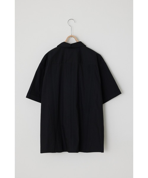 STYLEMIXER シャツ ジップルーズキューバシャツ メンズ