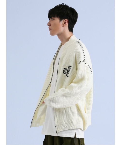 semantic design（セマンティックデザイン） カーディガン 「オーバー