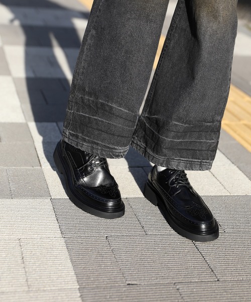 メンズPUレザー厚底シューズ靴カジュアルかっこいい ビジネスシューズ メンズ 紳士靴 スニーカー メンズ靴 PU レザー