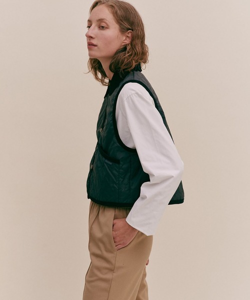 LAVENHAM（ラベンハム） ベスト ジレ 夏 Lightweight Cropped Gilet