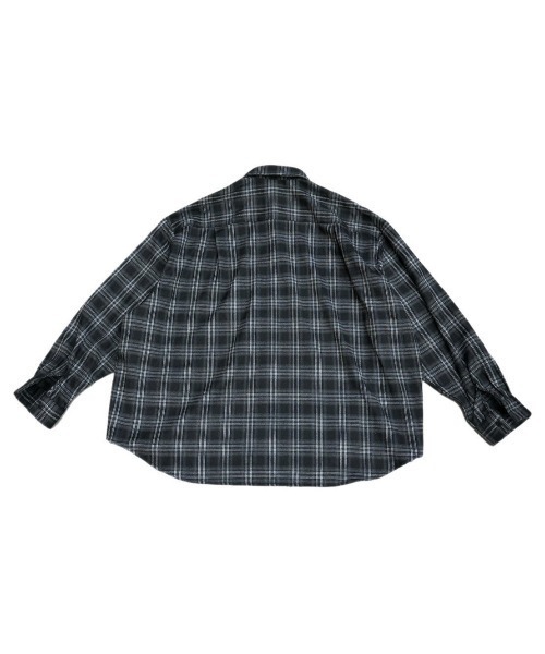 Chikashitsu+（チカシツプラス） シャツ 「Chikashitsu +」oversized