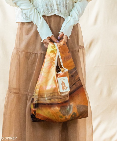 Disney エコバッグ ラプンツェル ドロウイングマルシェバッグ