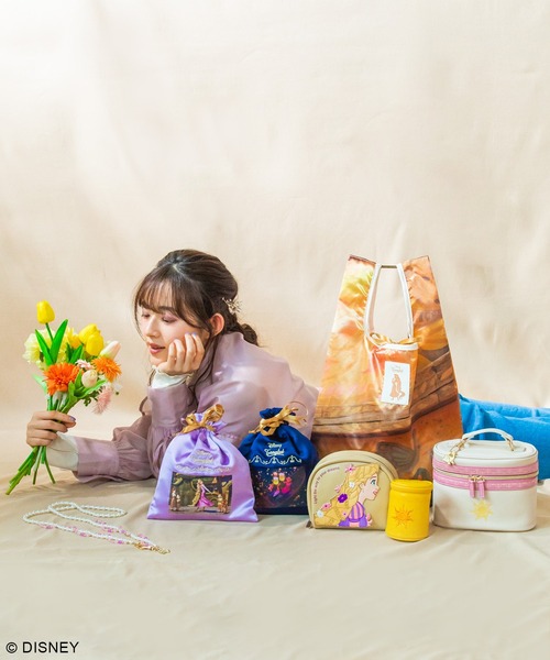 新品、未使用　ヨガマット　ラプンツェル柄オリジナルバスセット、エコバック 楽天市場】DISNEY ラプンツェル エコマーク付コットンバッグ A4 エコ